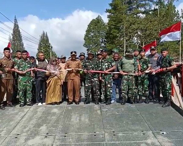 Syukuran dan Doa Bersama Tandai Rampungnya Jembatan Bailey Karang Rejo