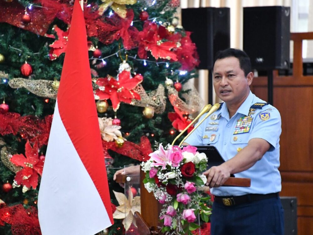 KASAU Hadiri Perayaan Natal TNI AU: “Momentum Perkuat Persatuan”