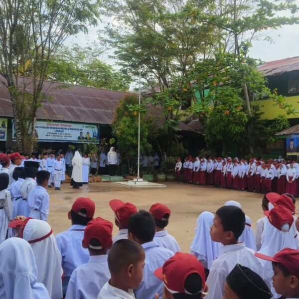 Gotong Royong TNI dan Guru, MIN 7 Sibuluan Nalambok Kembali Layak Selenggarakan KBM