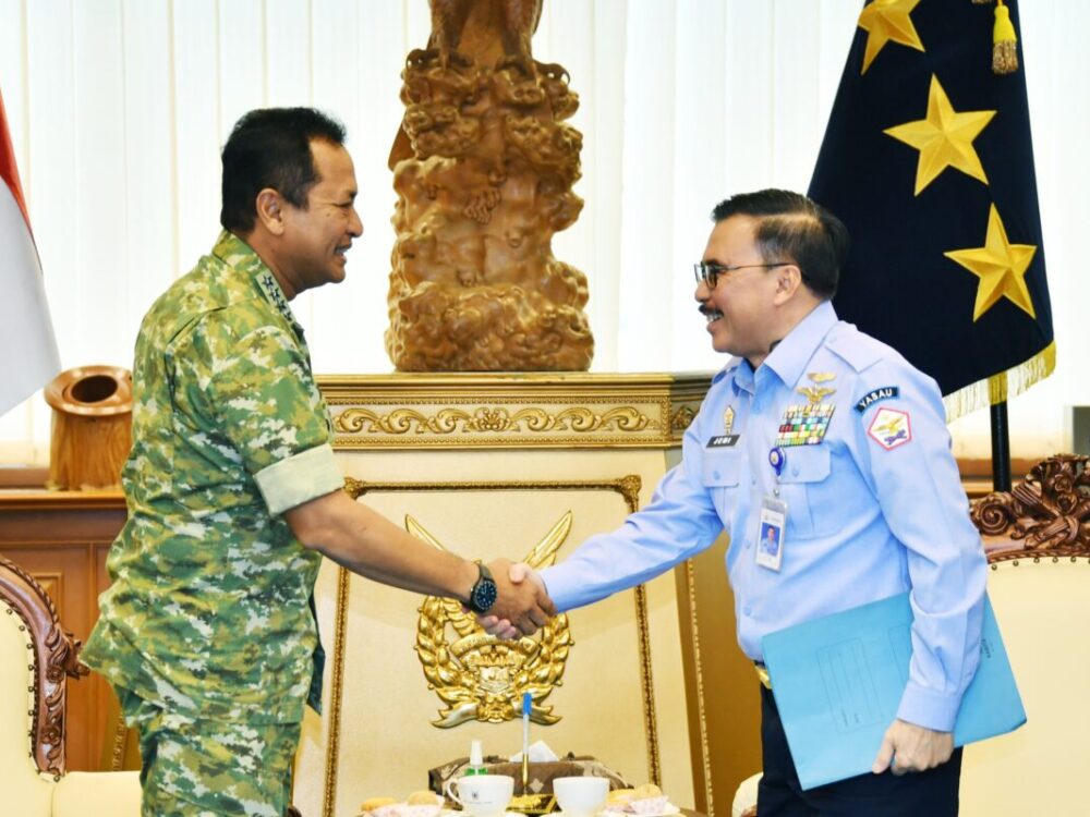 KASAU Terima Audiensi Ketum Yasau Bahas Penguatan Tata Kelola Yayasan