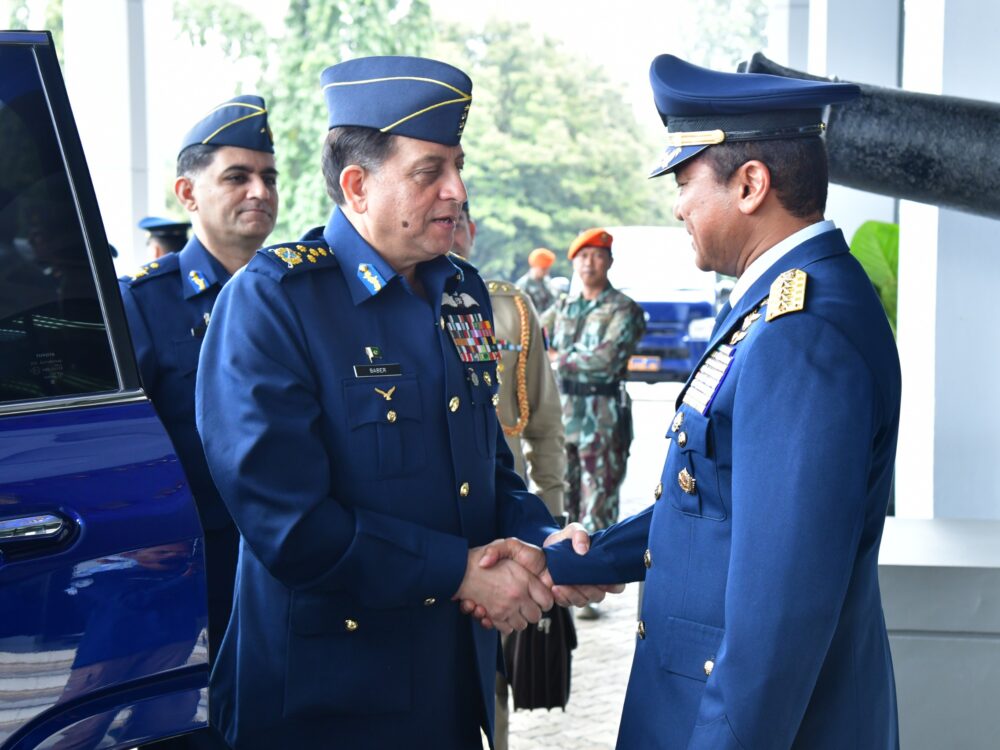 Perkuat Hubungan Pertahanan Udara Indonesia-Pakistan, KASAU Terima Kunjungan Kehormatan CAF PAF
