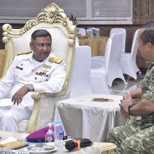 Kapoksahli Pangkormar Terima Kunjungan Delegasi Pakistan Navy Staff Course di Kesatrian Marinir Jakarta