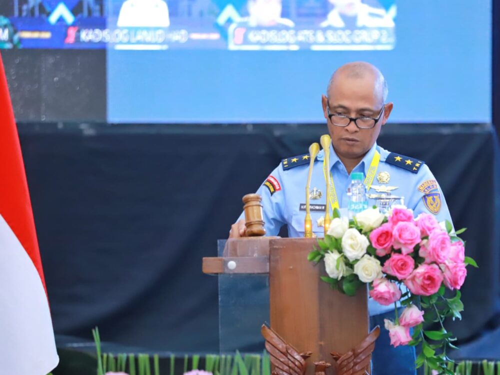 Dorong Transformasi Sistem Logistik TNI AU, Slogau Gelar Rakorlog 2026