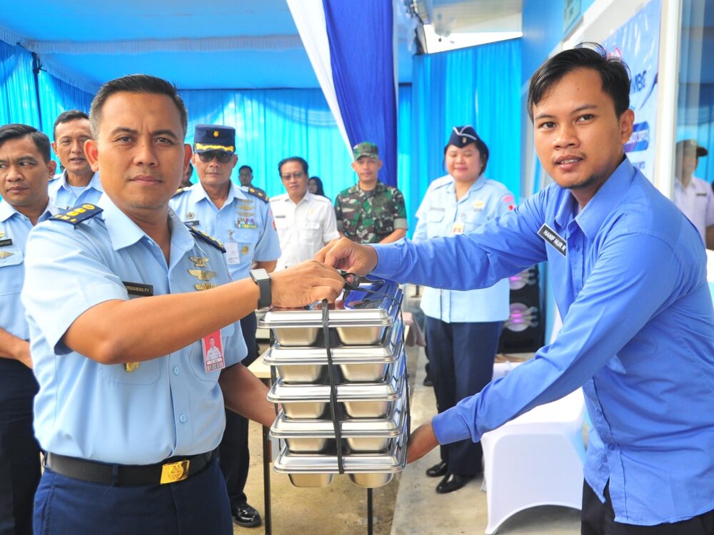 Lanud Adisutjipto Luncurkan Dapur Sehat Anak Bangsa SPPG 3/Gading 1