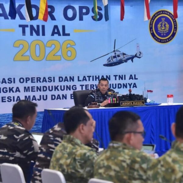 Asops Kasal Pimpin Rakorops TNI AL TA 2026