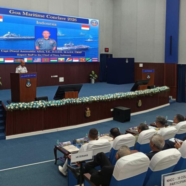 TNI AL Perkuat Sinergi Maritim Kawasan dalam Goa Maritime Conclave 2026 di India
