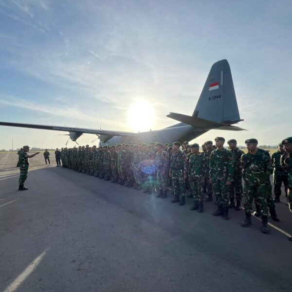 Tuntaskan Misi Kemanusiaan, 105 Prajurit Yonzipur 10 Kostrad Kembali