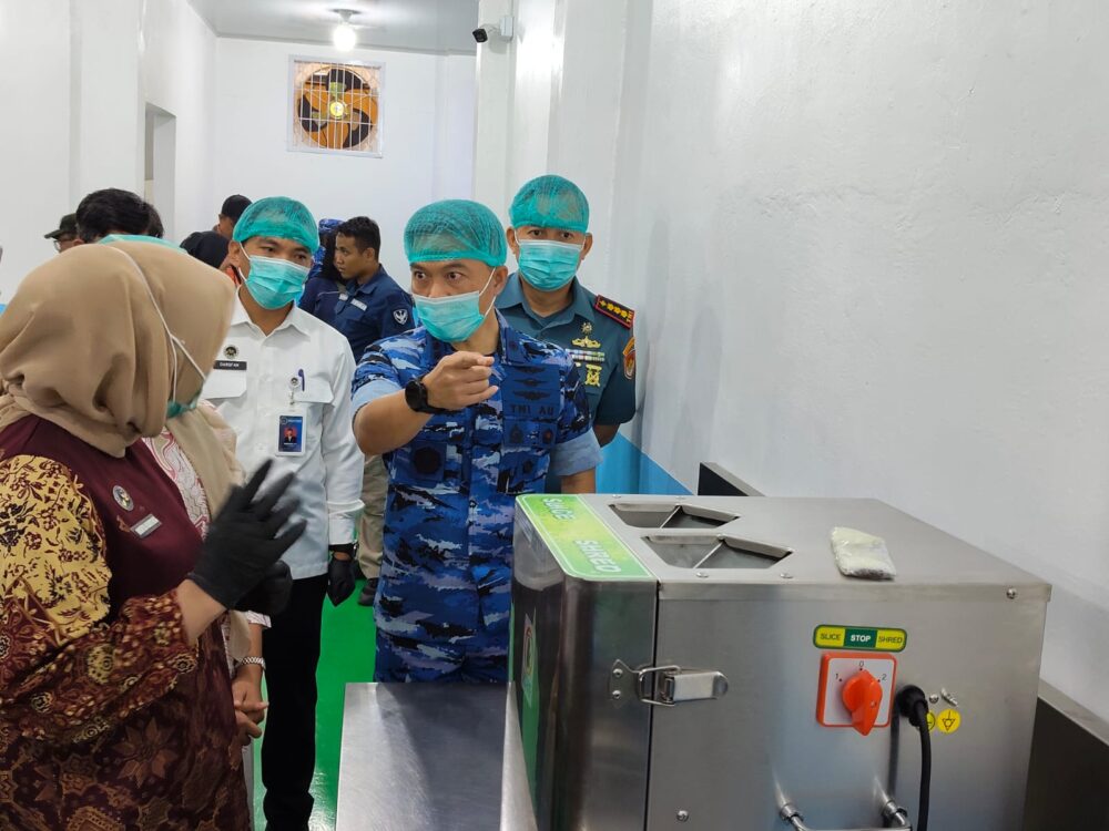 Perkuat Ketahanan Gizi Nasional, Danlanud SMH Resmikan Dapur SPPG Ketiga di Palembang