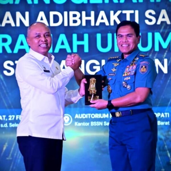 KASAL Terima Penghargaan Adibhakti Sanapati dari BSSN
