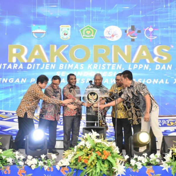 Pangdam Kasuari dalam Rakornas, Tegaskan Dukungan Penuh untuk Pesparawi Nasional XIV
