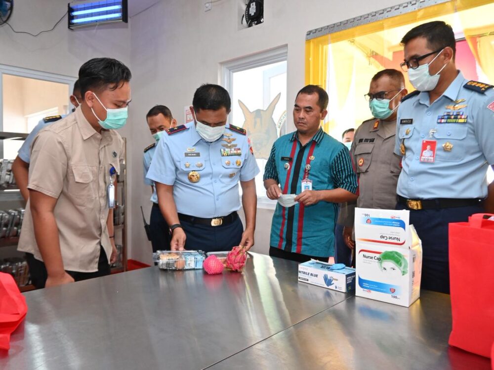 Danlanud Adi Soemarmo Resmikan SPPG Dukung Makan Bergizi Gratis