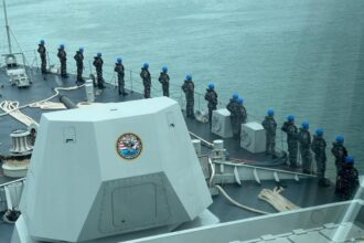 KRI Prabu Siliwangi-321 Perkuat Naval Diplomacy di Mauritius KRI Prabu Siliwangi-321 Perkuat Naval Diplomacy di Mauritius