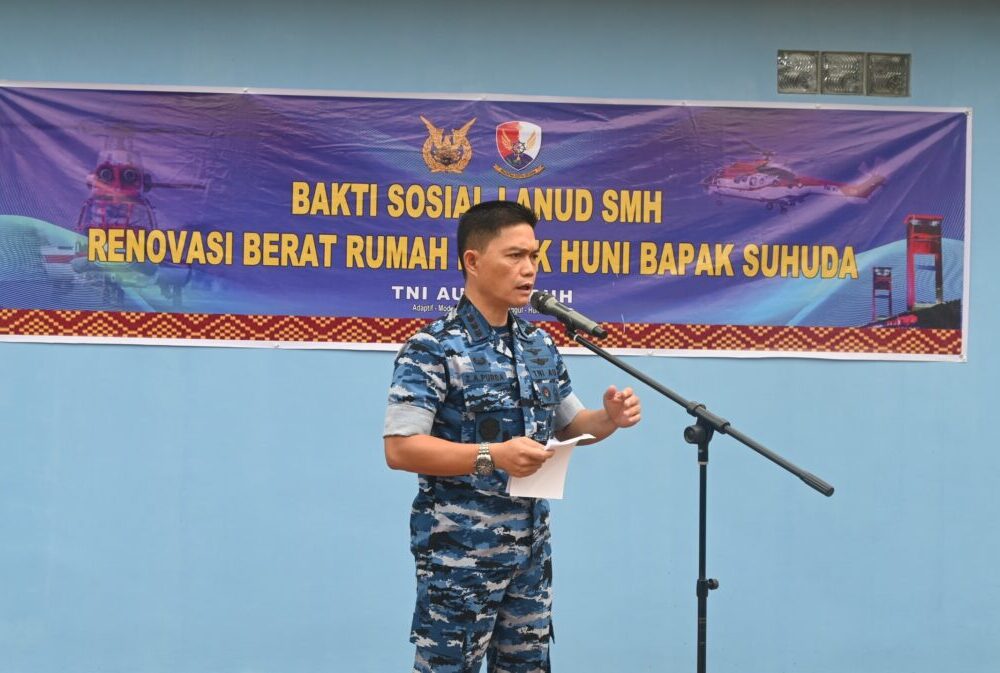 TNI AU Peduli Sesama: Lanud Sri Mulyono Herlambang Rampungkan Pembangunan Rumah Layak Huni di Talang Betutu