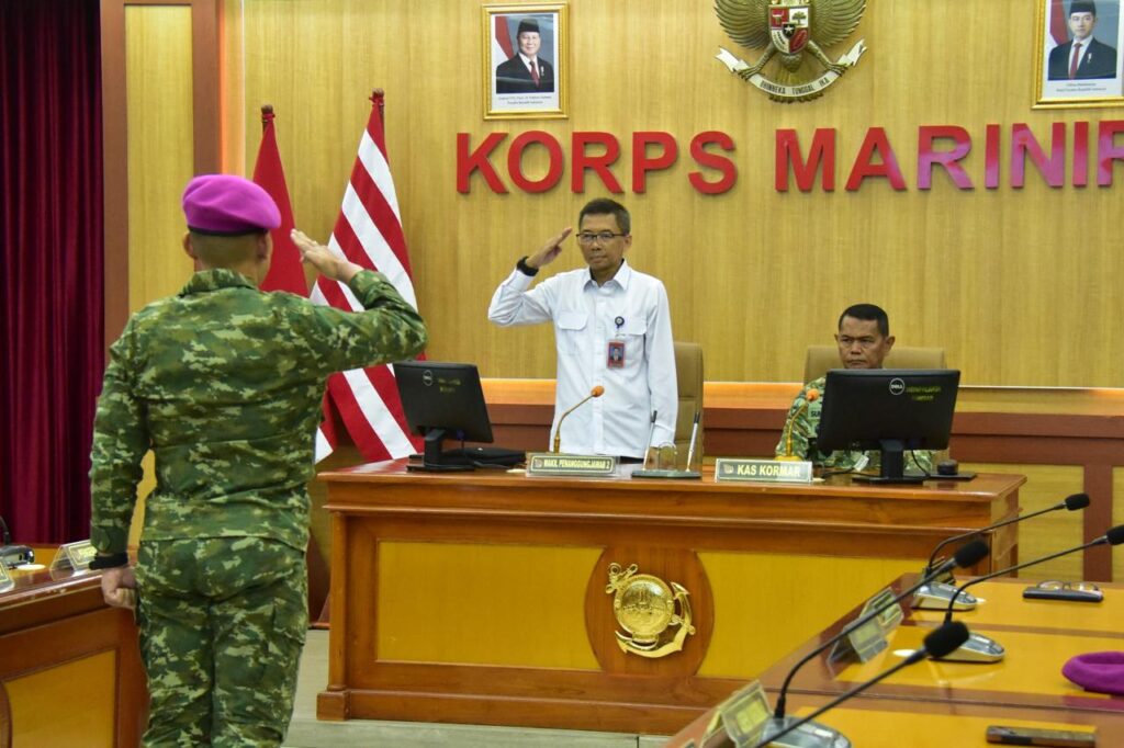 Kas Kormar Terima Tim BPK RI, Pastikan Transparansi dan Akuntabilitas Korps Marinir
