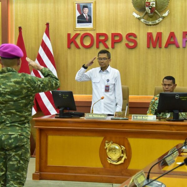 Kas Kormar Terima Tim BPK RI, Pastikan Transparansi dan Akuntabilitas Korps Marinir