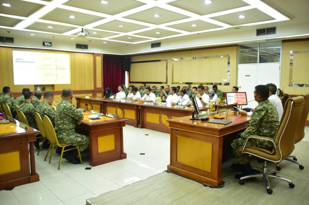 Kas Kormar Terima Tim BPK RI, Pastikan Transparansi dan Akuntabilitas Korps Marinir