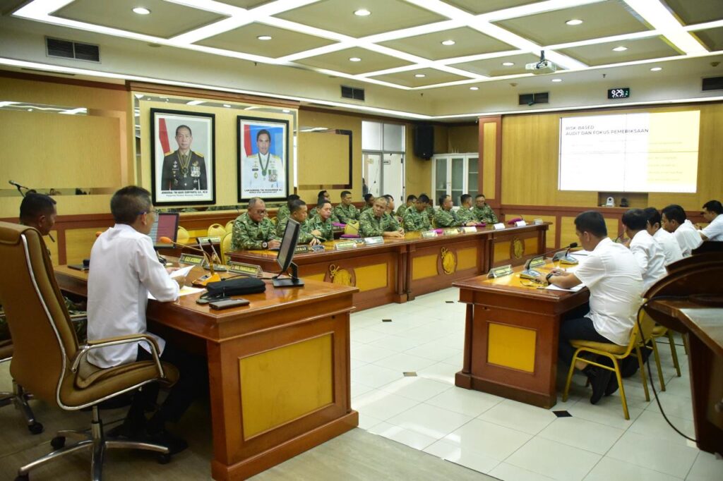Kas Kormar Terima Tim BPK RI, Pastikan Transparansi dan Akuntabilitas Korps Marinir