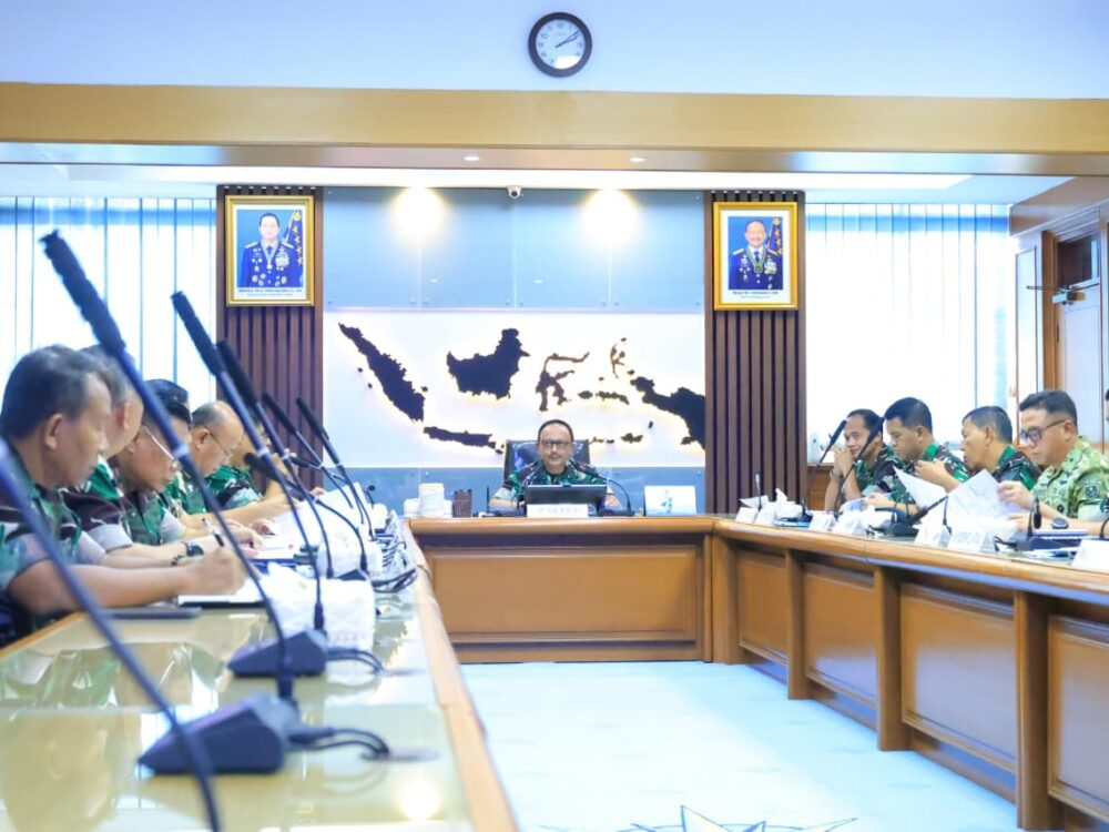 Wakasau Pimpin Rapat Penyiapan Satker WBK 2026: Langkah Strategis TNI AU Perkuat Reformasi Birokrasi