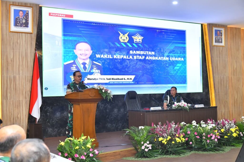 Wakasau Buka Rakornis Pomau 2026: Disiplin dan Integritas Kunci Kekuatan Udara Modern