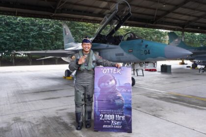 Mayor Pnb Yerick Ardyan Finandhita Raih 2.000 Jam Terbang Pesawat Tempur T-50i Golden Eagle