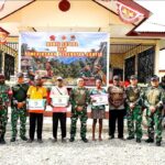 Tingkatkan Kesejahteraan Masyarakat Pedalaman, Koops TNI Papua Gelar Bakti Sosial di Kampung Iwaka