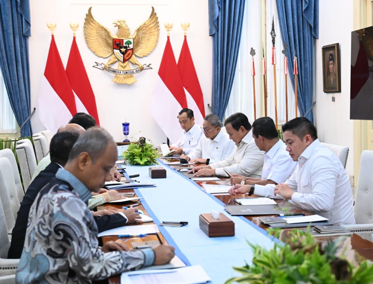 Kawal Kesiapan Idulfitri, Presiden Prabowo Instruksikan Stabilitas Pangan dan Kelancaran Distribusi Logistik