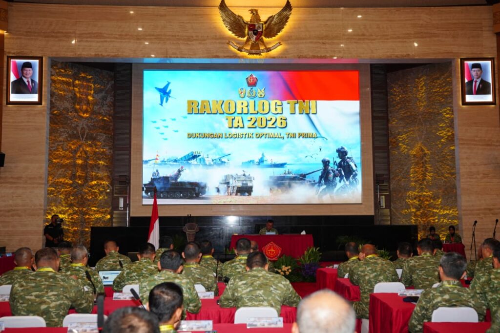 Aslog Pangkormar Hadiri Rakorlog TNI TA 2026 di Mabes TNI