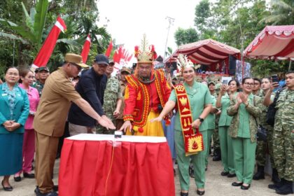 Pulihkan Konektivitas Nias, KASAD Resmikan Jembatan Bailey guna Percepat Mobilitas Masyarakat