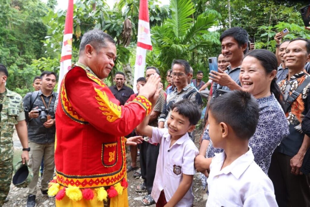 Pulihkan Konektivitas Nias, KASAD Resmikan Jembatan Bailey guna Percepat Mobilitas Masyarakat