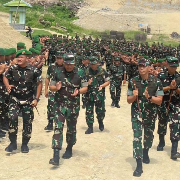 Tingkatkan Kualitas Pembinaan Satuan, Tim Aswasdallat Kodiklatad Tinjau Latihan Yonif TP 864/NN di Kaimana