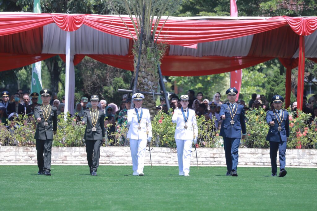 173 Perwira Remaja Resmi Dilantik pada Praspa Sepa PK TNI TA 2026