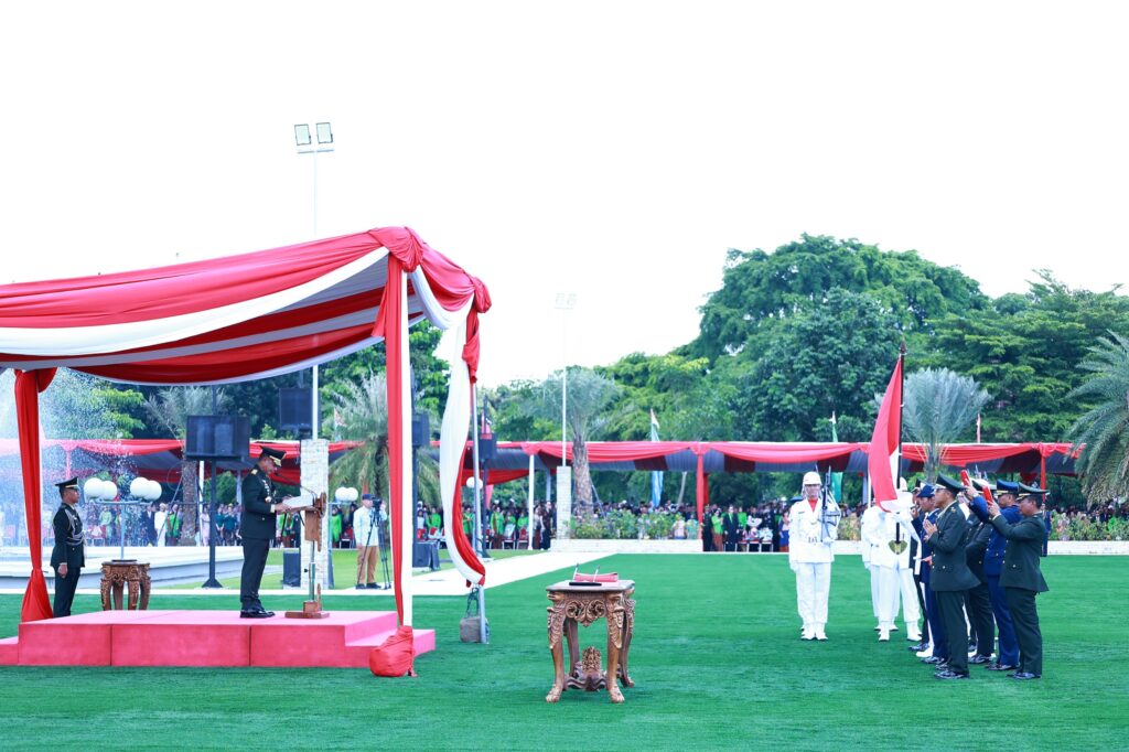 173 Perwira Remaja Resmi Dilantik pada Praspa Sepa PK TNI TA 2026