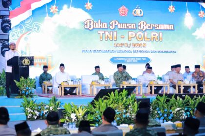 Perkokoh Sinergisitas, Wakasau Hadiri Buka Puasa Bersama TNI-Polri guna Perkuat Ketahanan Nasional