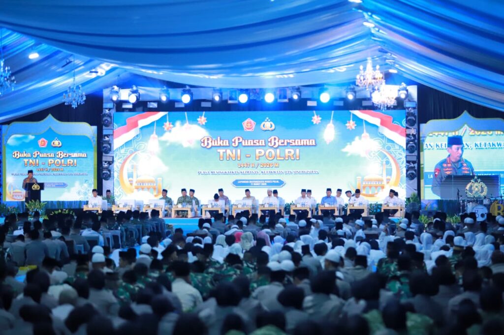 Perkokoh Sinergisitas, Wakasau Hadiri Buka Puasa Bersama TNI-Polri guna Perkuat Ketahanan Nasional