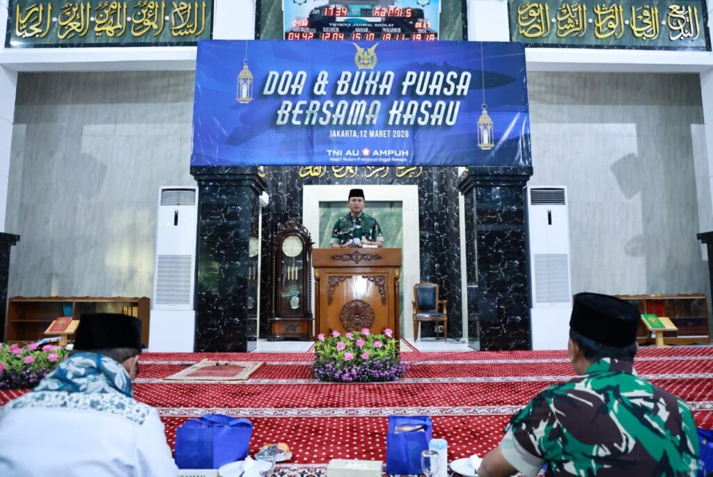 Pererat Kebersamaan Ramadan, KASAU Pimpin Doa dan Buka Puasa Bersama di Mabesau