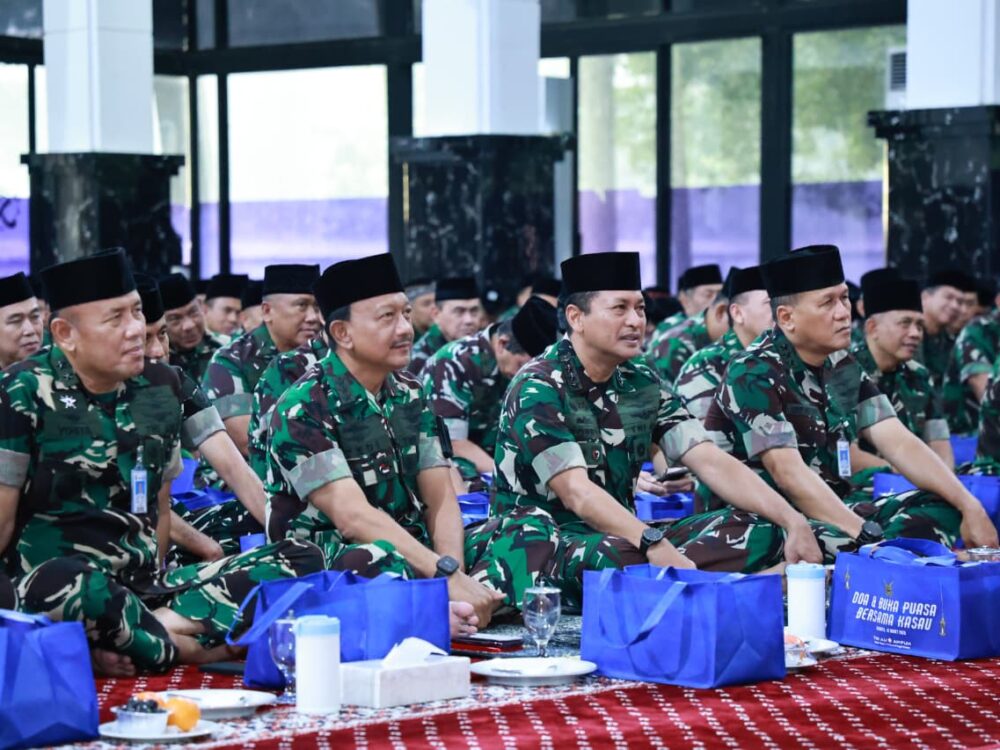 Pererat Kebersamaan Ramadan, KASAU Pimpin Doa dan Buka Puasa Bersama di Mabesau