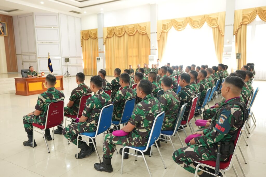 Aspers Pangkormar Berikan Pembekalan Strategis bagi Calon Peserta Diktukpa dan Diktukba