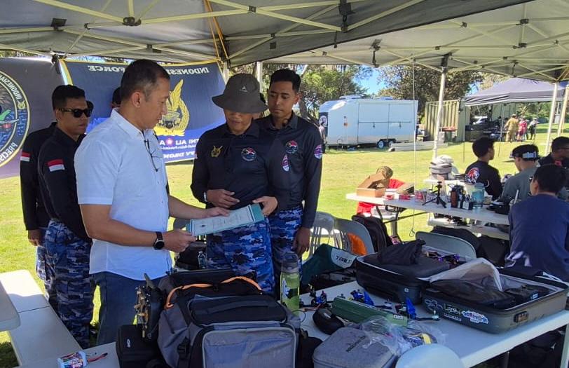 Tunjukkan Taring di Australia, TNI AU Kirim Atlet Terbaik pada Ajang Drone Racing Internasional