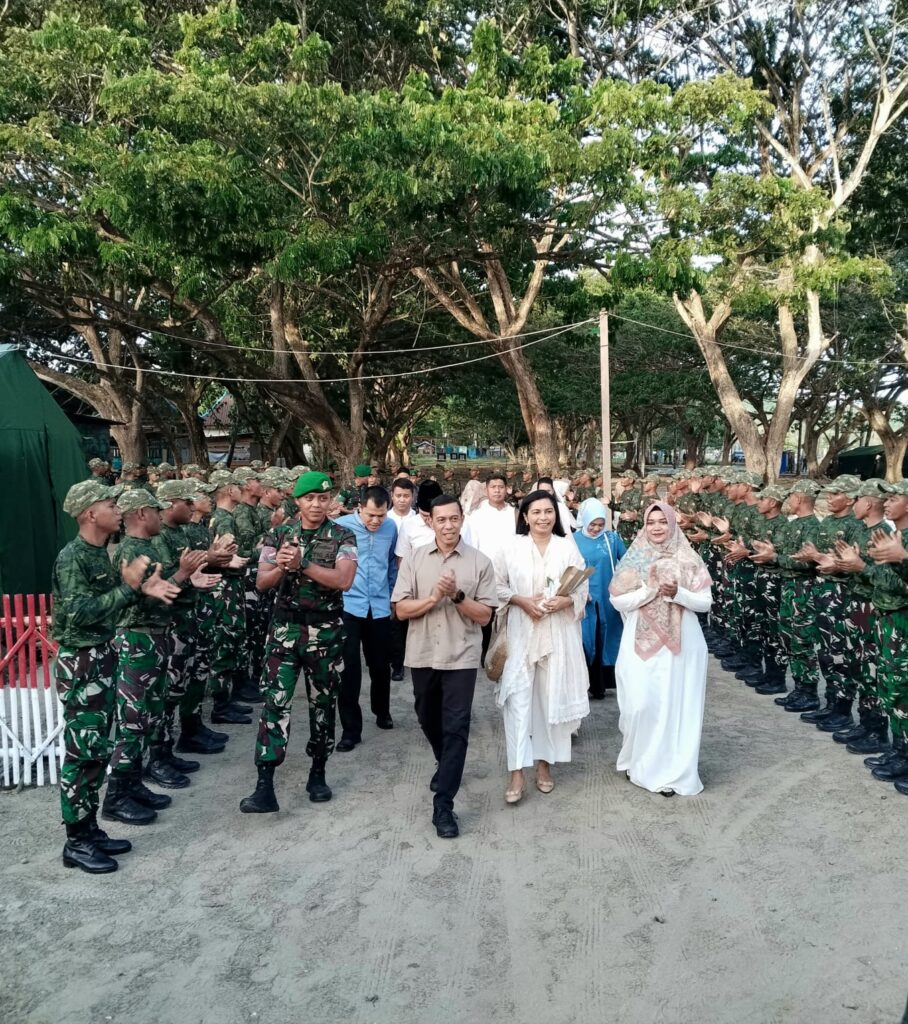 Perkuat Soliditas, Pangdam Kasuari Gelar Buka Puasa Bersama Prajurit Yonif TP 863/BB