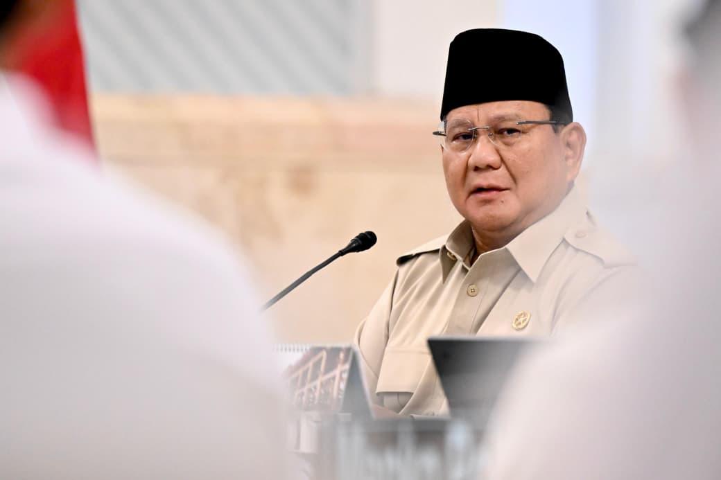 Pimpin Sidang Kabinet Paripurna, Presiden Prabowo Apresiasi Toleransi dan Kecepatan Penanganan Bencana