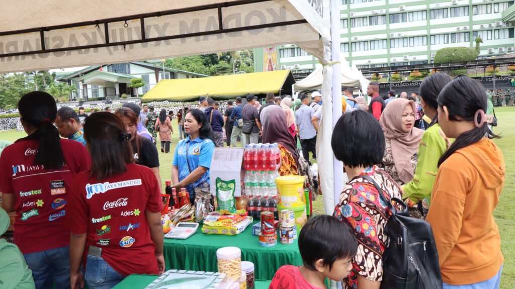 Bazar Ramadan TNI Serentak, Kodam XVIII/Kasuari Sediakan Sembako Murah bagi Prajurit dan Rakyat