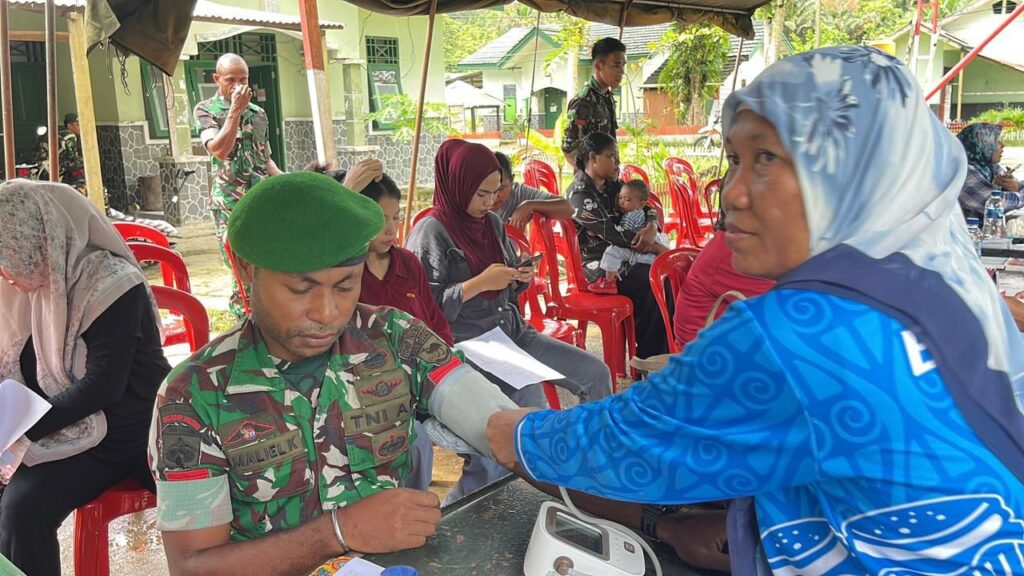 Persit Yonif 763/SBA Gelar Posyandu ILP Dukung Kesehatan Keluarga