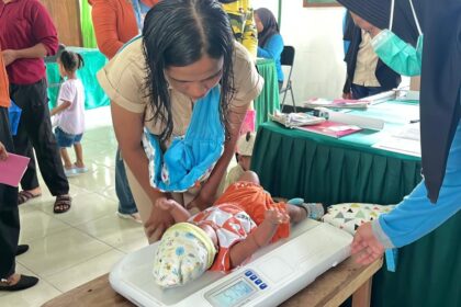 Persit Yonif 763/SBA Gelar Posyandu ILP Dukung Kesehatan Keluarga