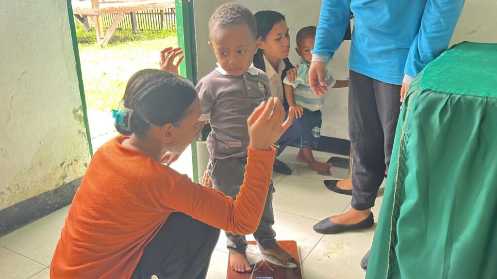 Persit Yonif 763/SBA Gelar Posyandu ILP Dukung Kesehatan Keluarga