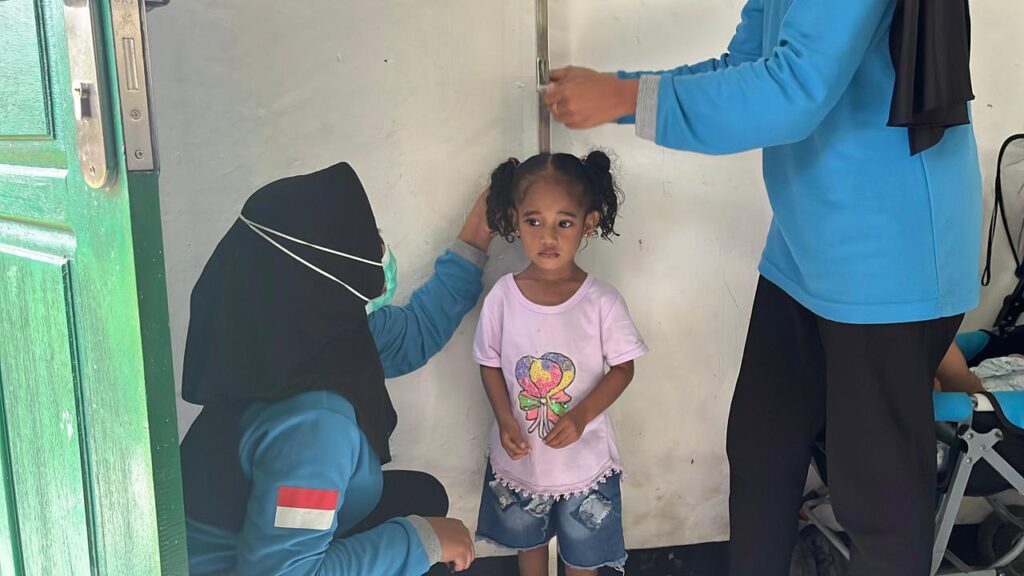 Persit Yonif 763/SBA Gelar Posyandu ILP Dukung Kesehatan Keluarga