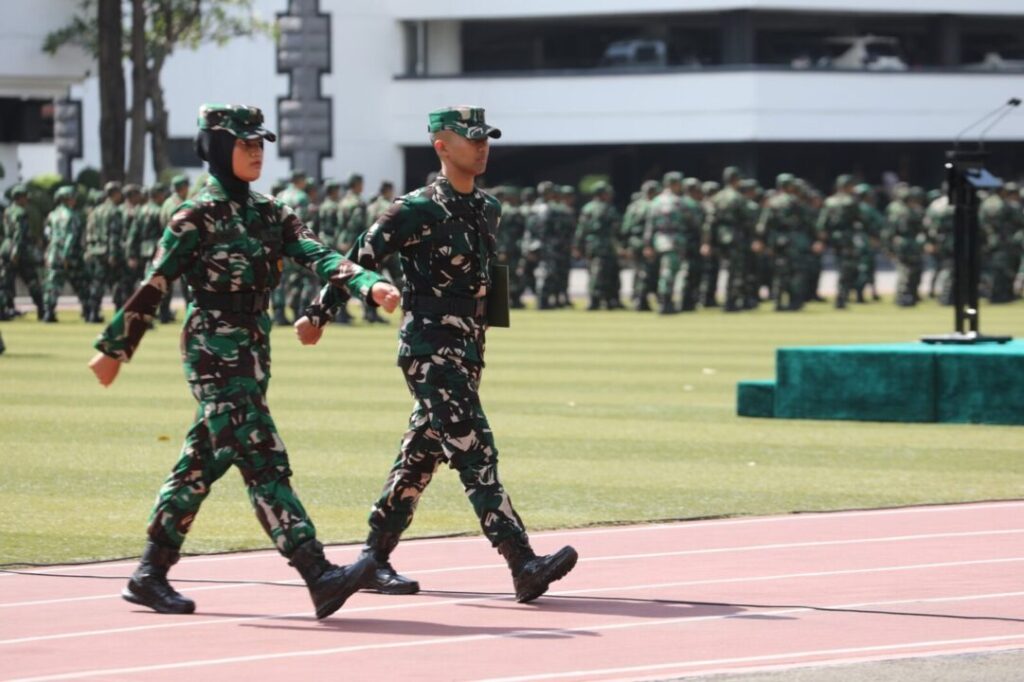 Wakasad Pimpin Penerimaan 584 Perwira Remaja TNI AD Abituren PK 2026