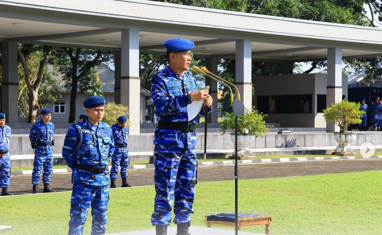 Momentum Ramadan, Danlanud Adisutjipto Tekankan Profesionalisme dan Safety dalam Upacara 17-an