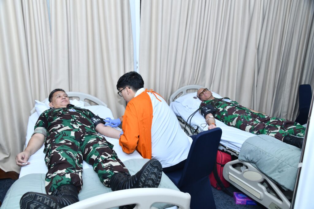 Mabesau Gelar Donor Darah Jelang HUT ke-80 TNI AU, Targetkan Kepedulian Sosial
