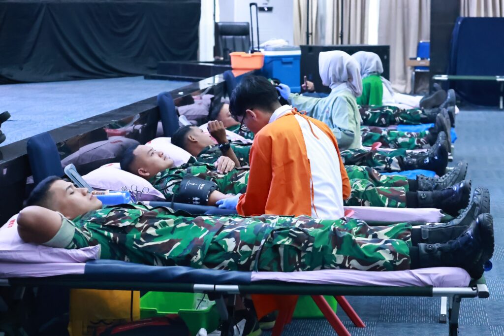Mabesau Gelar Donor Darah Jelang HUT ke-80 TNI AU, Targetkan Kepedulian Sosial