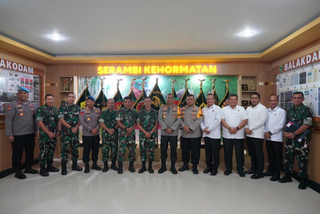 Pangdam Kasuari Sambut Kapolda Papua Barat, Perkuat Sinergitas TNI–Polri